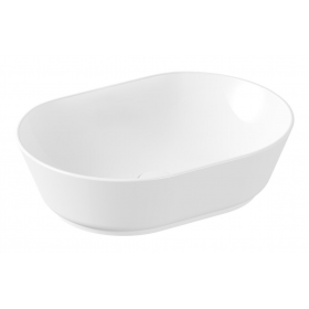 VitrA Geo 545x400mm 0TH Basin (No Overflow) - White VitrA Geo 545x400mm 0TH Basin (No Overflow) - White