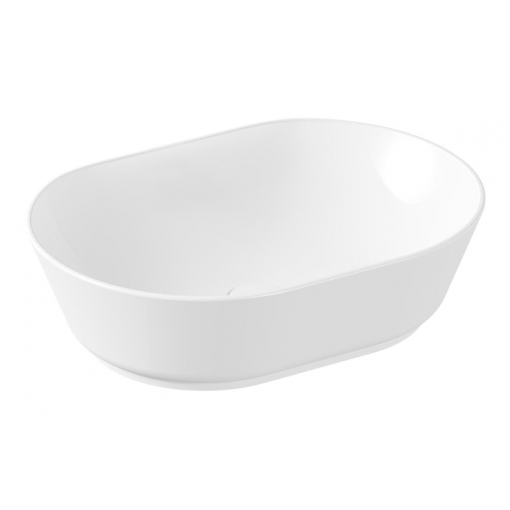 VitrA Geo 545x400mm 0TH Basin (No Overflow) - White