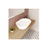 VitrA Geo 545x400mm 0TH Basin (No Overflow) - White