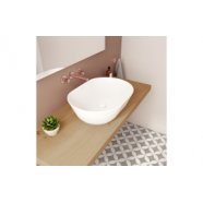 VitrA Geo 545x400mm 0TH Basin (No Overflow) - White