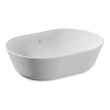 VitrA Geo 545x400mm 0TH Basin w/Overflow - White