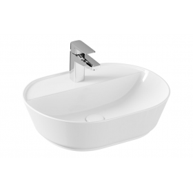 VitrA Geo 545x430mm 1TH Basin (No Overflow) - White VitrA Geo 545x430mm 1TH Basin (No Overflow) - White