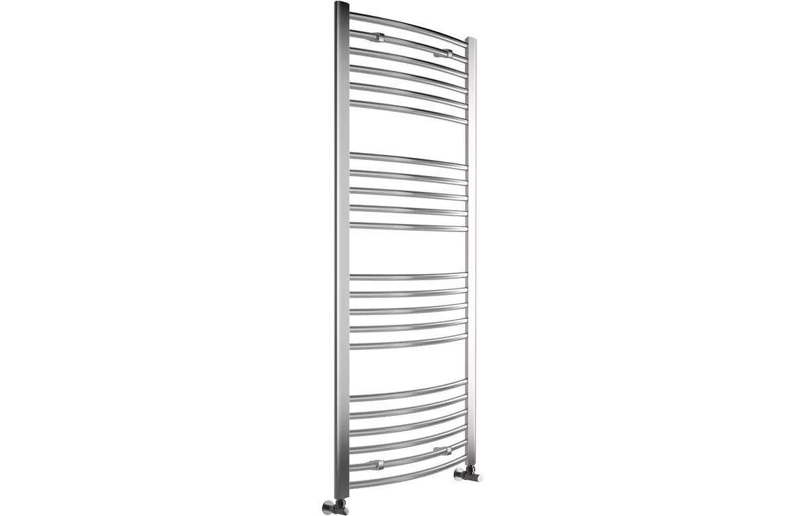 Towel Rails Curved Chrome