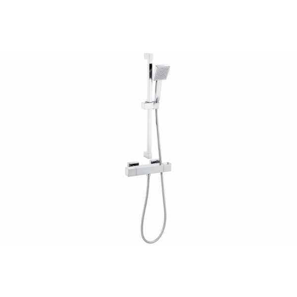 Argo Cool-Touch Thermostatic Bar Mixer Shower - Chrome
