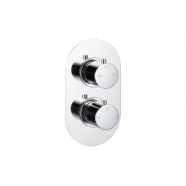 Aurora Round Shower Valve & Kit Pack 4 - Chrome