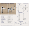 Bathroom Tap Sets In Chrome ABPK0004 Abode Fervour Chrome Bathroom tap pack (Basin Mixer & Bath/Shower Mixer) - Chrome