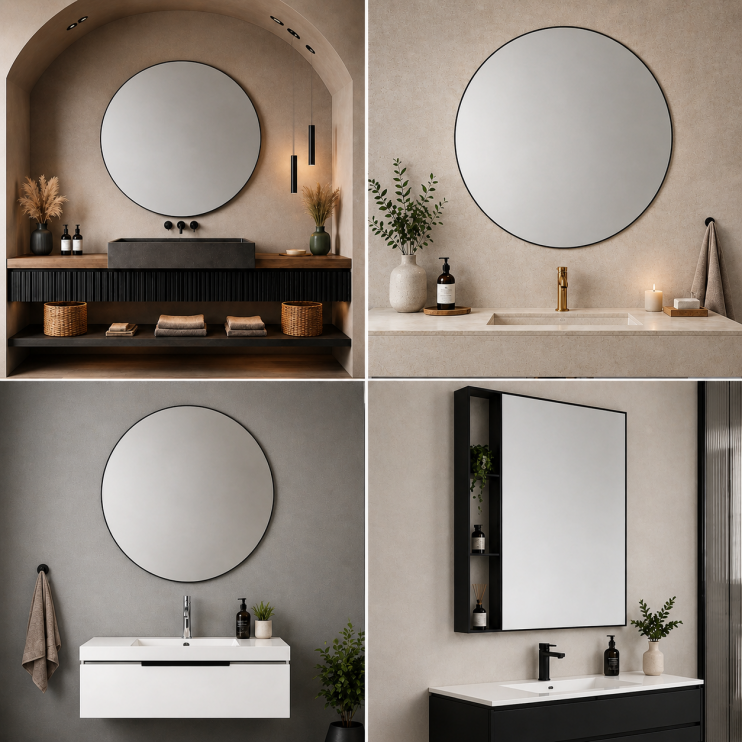 Non-Illuminated Mirrors