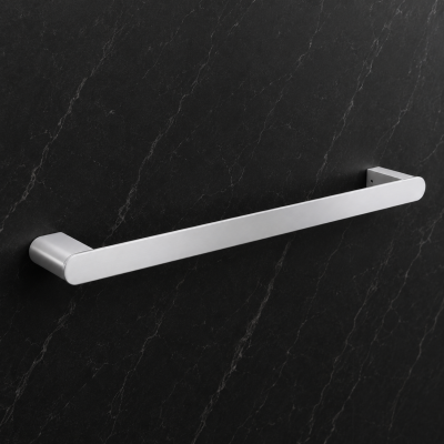 Abode Uno 60 cm Single Towel Rail - Chrome