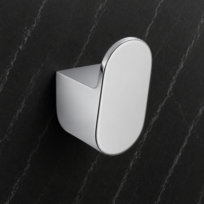 Abode Uno Robe Hook - Chrome