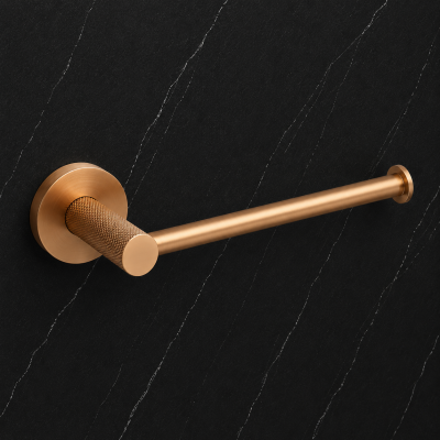 Asta Toilet Roll Holder - Brushed Bronze
