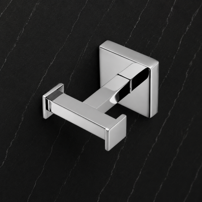 Lissi Double Robe Hook - Chrome