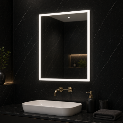 Origins Living Solid Light Mirror 60 - 60x80cm B004778