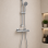 Terra Cool-Touch Thermostatic Bar Mixer Shower - Chrome