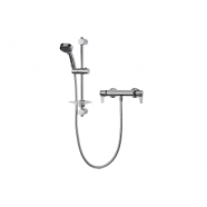 Triton Exe Lever Cool Touch Bar Mixer Shower - Chrome