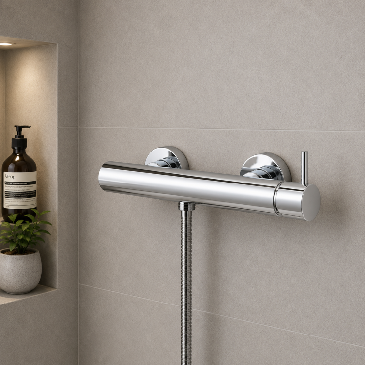 Vema Maira Wall Mounted Single Outlet Shower Mixer