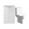 Vista 650mm Vanity & C/C Toilet Pack