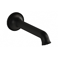 VitrA Origin Classic Wall Mounted Bath Spout - Matt Black