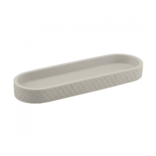 Origins Living Afrodite Bathroom Freestanding Tray - Warm Grey