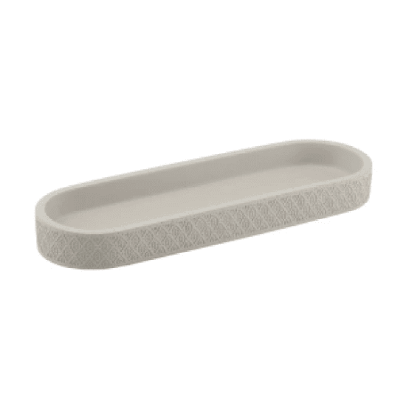 Origins Living Afrodite Bathroom Freestanding Tray - Warm Grey