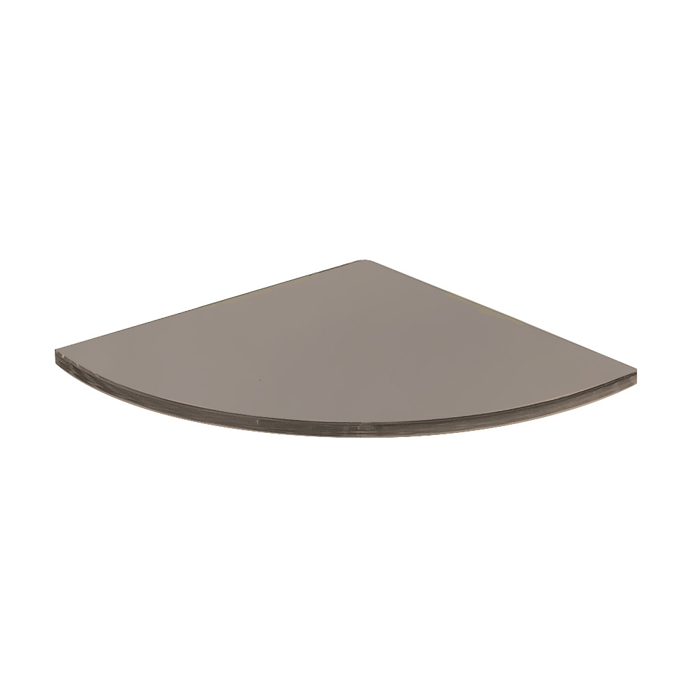 Origins Living Pier Corner Glass Shelf - Bronze B008707