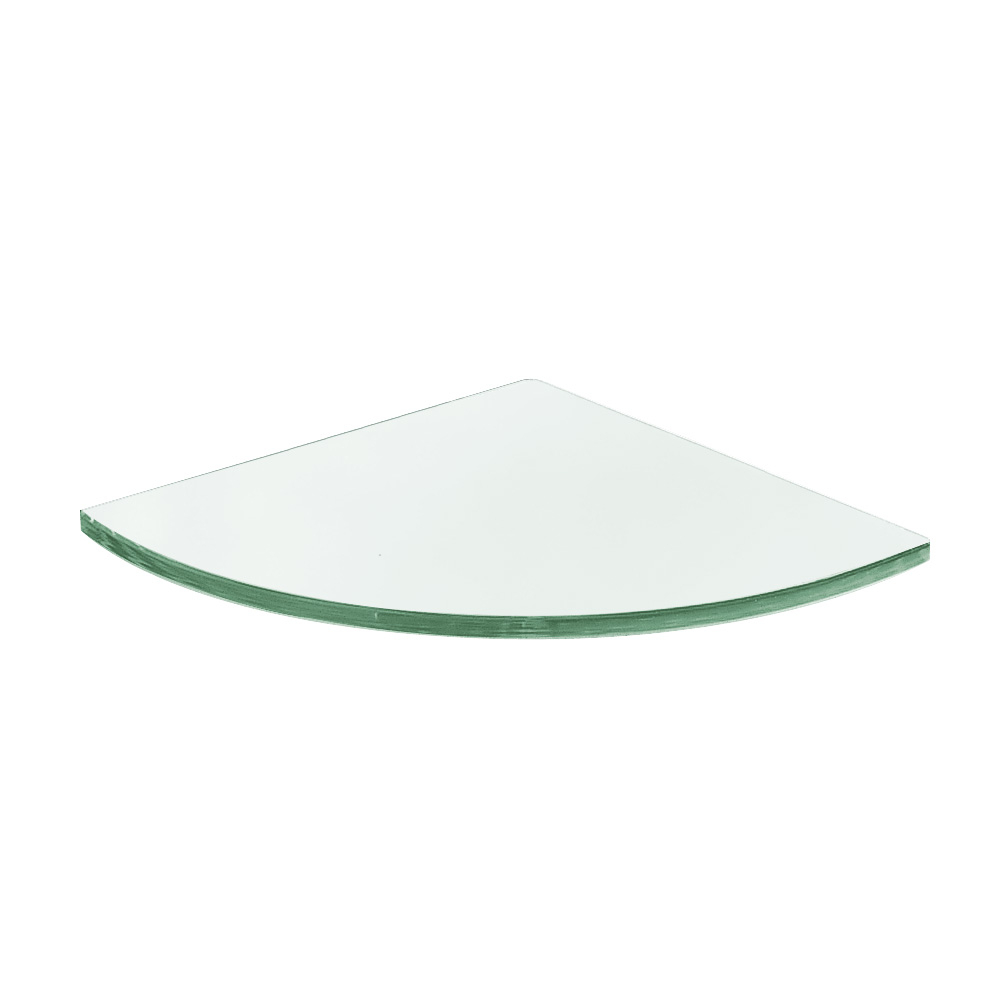 Origins Living Pier Corner Glass Shelf - Clear B008691