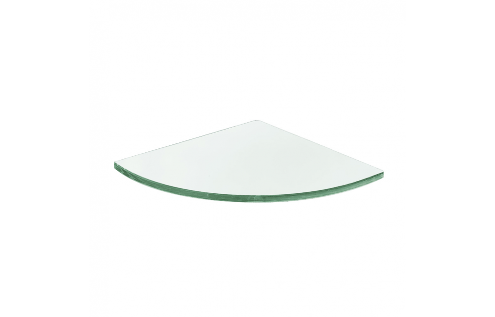 Origins Living Pier Corner Glass Shelf - Clear B008691