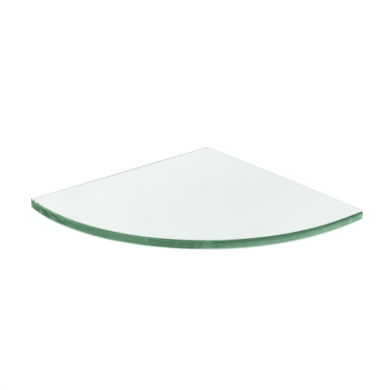Origins Living Pier Corner Glass Shelf - Clear B008691
