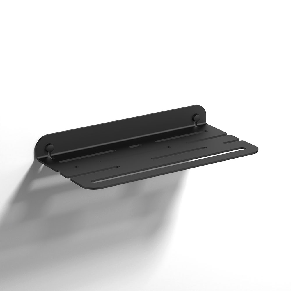 Origins Living Quick Open Shower Shelf - Black 185290
