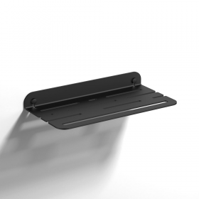 Origins Living Quick Open Shower Shelf - Black 185290