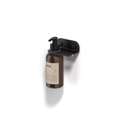 Origins Living Quick Soap Dispenser and Hook - Black/Brown 185405
