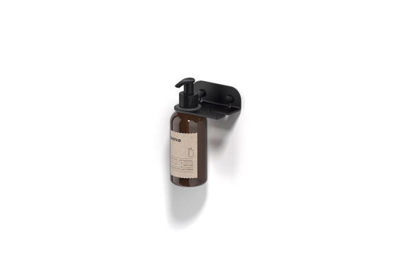 Origins Living Quick Soap Dispenser and Hook - Black/Brown 185405