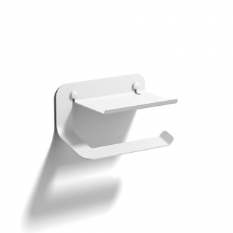 Origins Living Quick Toilet Roll Holder with Shelf - White 184880 from Ebzone