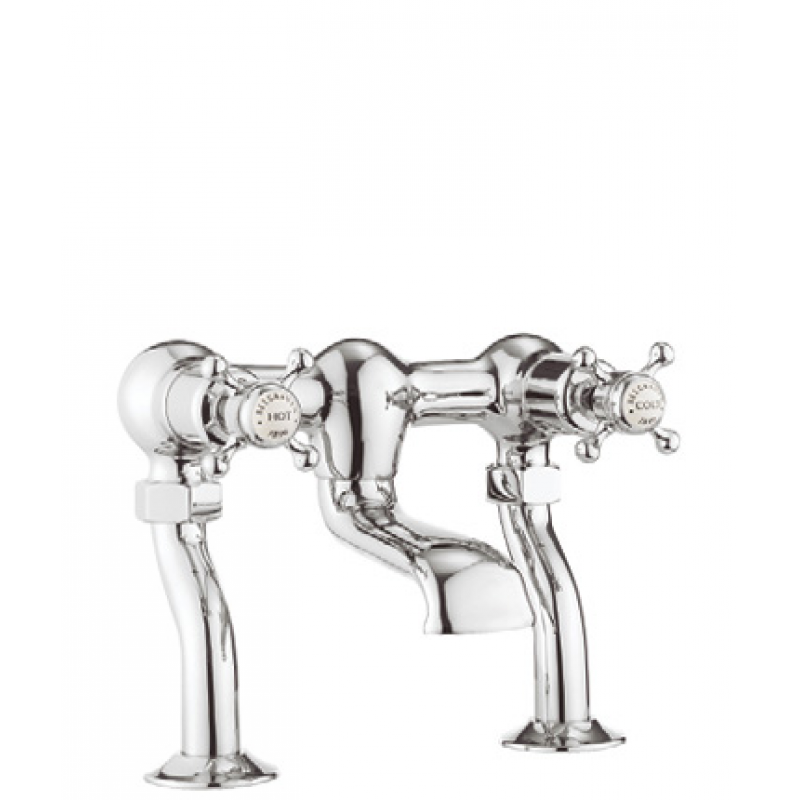 Crosswater Belgravia Crosshead Bath Filler Chrome