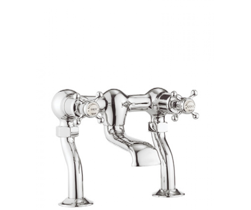 Crosswater Belgravia Crosshead Bath Filler Chrome