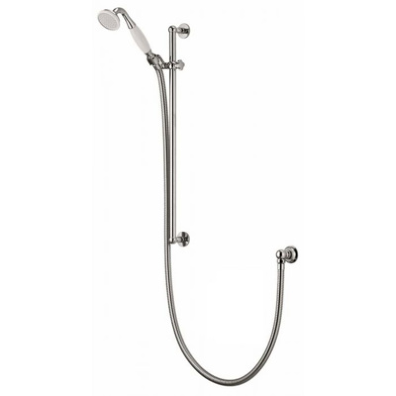 Aqualisa Aquatique Concealed Adjustable Head - Chrome