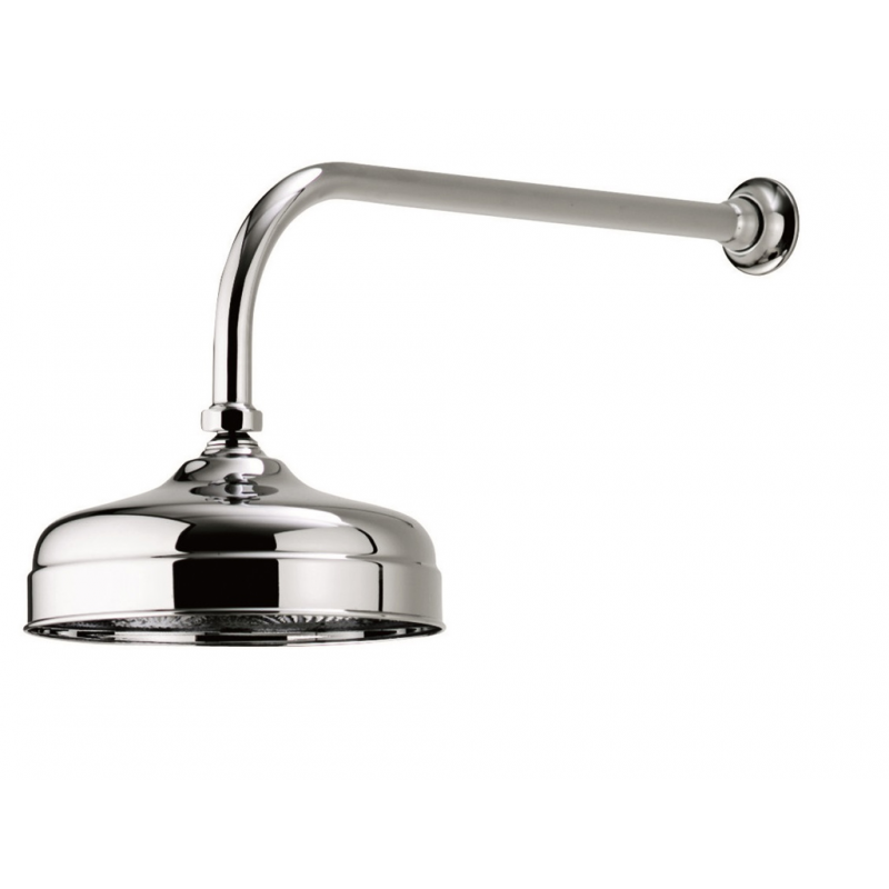 Aqualisa Aquatique Concealed Fixed 8" Drencher Head - Chrome