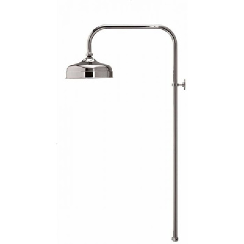 Aqualisa Aquatique Exposed Fixed 8" Drencher Head - Chrome
