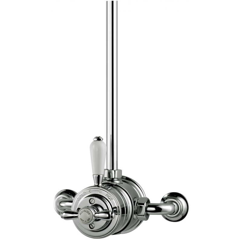 Aqualisa Aquatique Thermostatic Exposed Shower Valve - Chrome