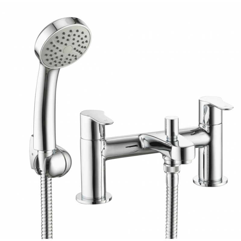 Aqualisa Central Bath Shower Mixer - Chrome