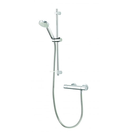 Aqualisa Midas 110 Bar Mixer Shower - Chrome