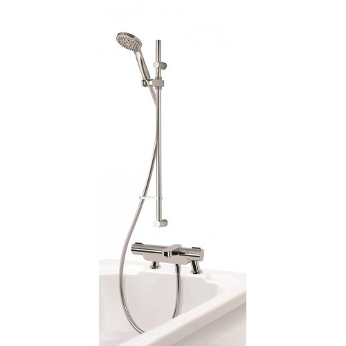Aqualisa Midas 220 Bar Bath Shower Mixer - Chrome