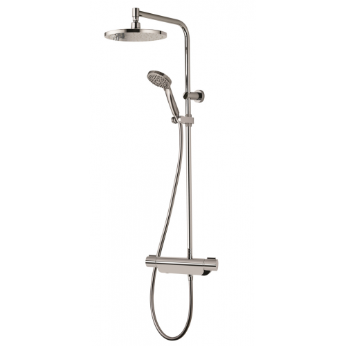 Aqualisa Midas 220 Shower Column Mixer with Shower Head - Chrome