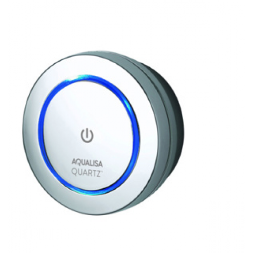 Aqualisa 2023 Quartz Classic Single Outlet Smart Secondary Start/Stop Control - Chrome