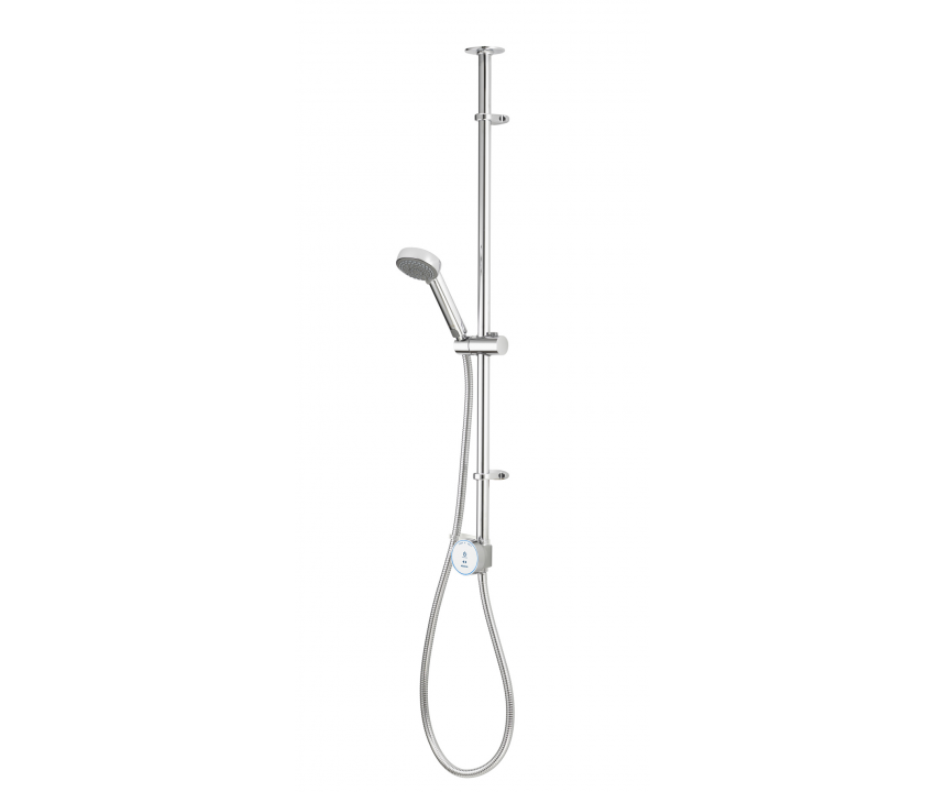 Aqualisa Quartz 23 Blue Smart Digital Shower Exposed (Gravity Pumped) - Chrome