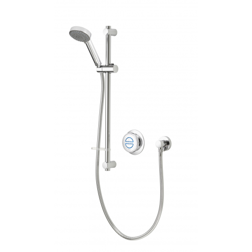 Aqualisa Quartz 23 Classic Concealed Valve with Riser Rail Kit - Gravity