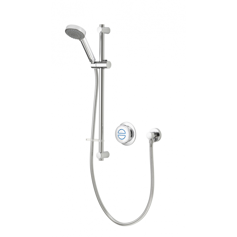 Aqualisa Quartz 23 Classic Concealed Valve with Riser Rail Kit - Gravity
