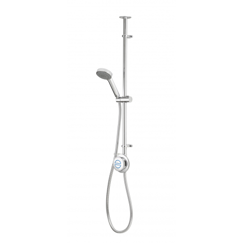 Aqualisa Quartz 23 Classic Exposed Valve with Exposed Riser Rail Kit - HP/Combi