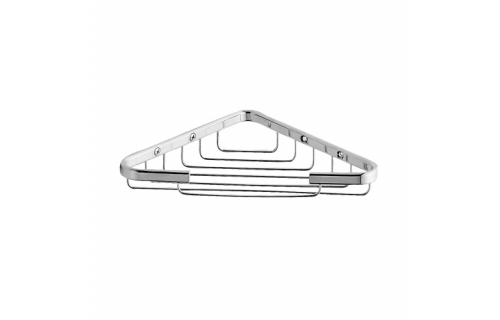 Origins Living Dakota Corner Basket - Chrome 2480-13 Origins Living Dakota Corner Basket - Chrome 2480-13