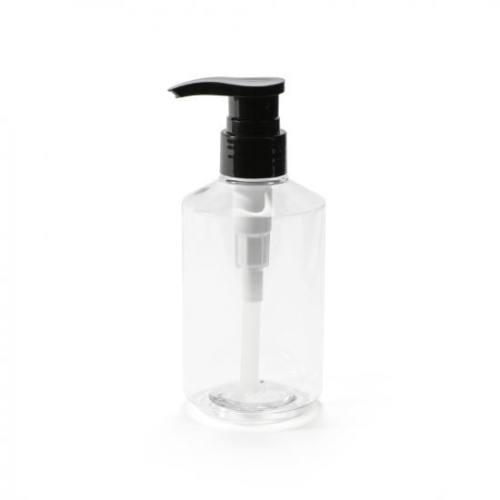 Origins Living Dispenser Bottle 300ml & Pump - Clear/Black BTL-113300-CL Origins Living Dispenser Bottle 300ml & Pump - Clear/Black BTL-113300-CL