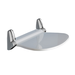Origins Living SOUND Shower Seat - White/Chrome 2282-23